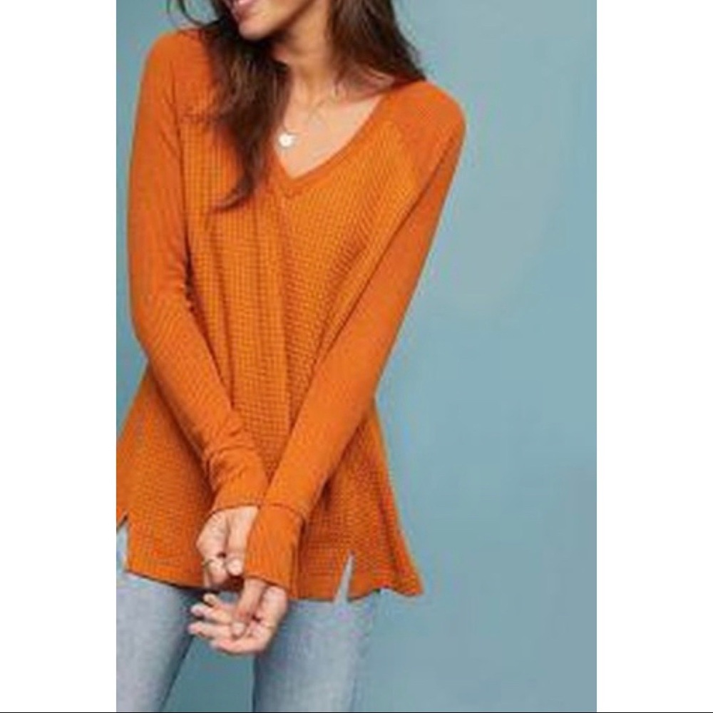 Maeve Anthropologie Long Sleeved Thermal Top